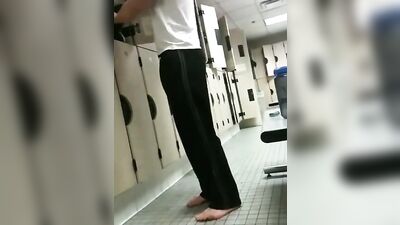 College Muscle Spy Cam - Locker Room Voyeurism
