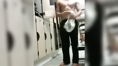 College Muscle Spy Cam - Locker Room Voyeurism