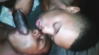 Black Twinks Oral Obsession - BBC Web-Cam Porn!