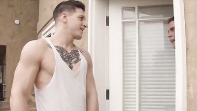 Greyson Lanes Bareback Fucking Compilation