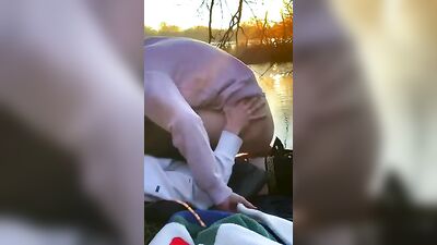Gay Porn Adventures by the River - Explore raw and uncut amateur action outdoors!