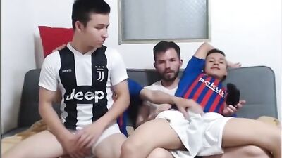 Gay Soccer Twinks Coach Man! The After Game Part Two