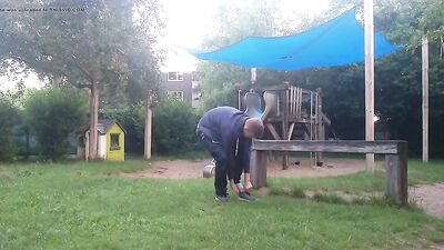 Gay Porn Exhibitionist Risky Jerk Off in Public Place Gay Porn Playground Amateur Outdoor Solo Gay Porn Public Risky Outdoor JERK