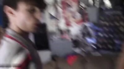 Straight Men Go Gay: Action-Packed Bareback Group Sex!