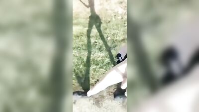 Exposing Risky Twinks Naked Amateur Walk: Sexy Schlong Outdoor Adventure