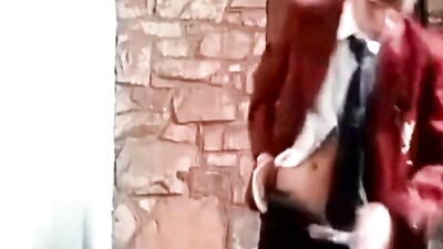 Gangbang in the Parking Lot: Boys Get Cocked Between Lessons!