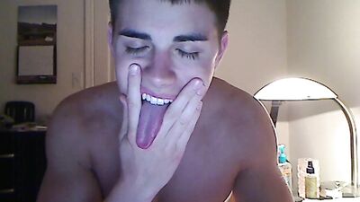 Gay Twinks Strip Jerks & Cum Chatting with Girls - Boy Porn