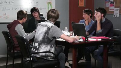 Gangbang Students: Bareback Orgy - Gay Tube