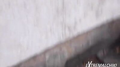 Outside Twinks: Public Amateur Cum Shots