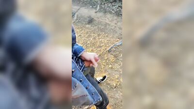 Camp Break Cum Fun: Public Handjob Boys Porn