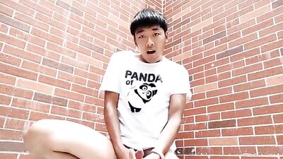 Gay Porn - Public Jerk Off Against Brick Wall Explore your wildest fantasies in this hot new release!