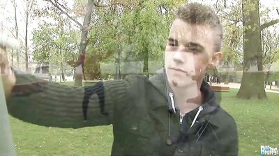 Nude Model Gets Twink Fuck - Bareback Cum Shots