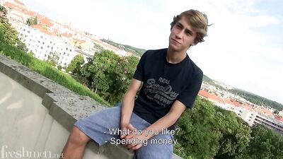 Blond Boys Porn Take A Pounding While Stroking: Bareback Edition