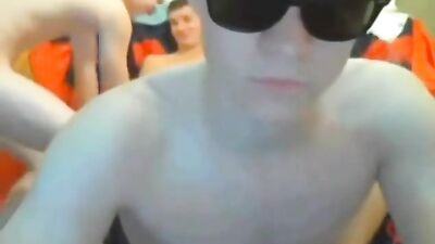 Four Dudes Webcam Gay Tube Boys Porn - Big Cocks Blond Boys Group Sex!