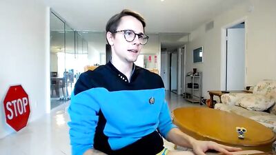 Star Trek TNG Cosplay Captivity: Gay Tube Fetish Adventure