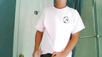 Gay Porn: Adorable Straight Blonde Teen Experience