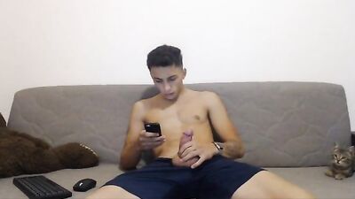 Euro Hottie: Online Web-Cam Masturbation with Gay Teen Porn