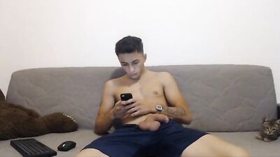 Euro Hottie: Online Web-Cam Masturbation with Gay Teen Porn