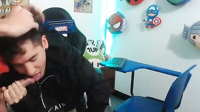 Horny Web Cam Blowjob Boys Porn - Amateur Solo Action!