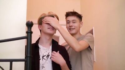 2 Boys Fucking - Cum Shots and Handjob Action!