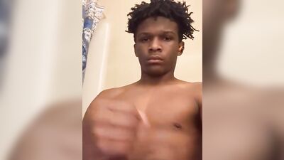 Solo Big Cocks Explode in New Black Amateur Boys Web-Cam Show!