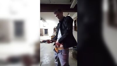 Garage Boys Cumming & Eating It - Big Cocks & Cum Shots Galore!