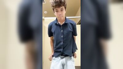 Kinky Caged Twink: Unleashed Passion