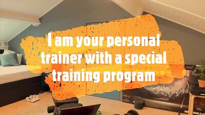 Sexy Body Builder Gym Boy - Solo Nude Workout