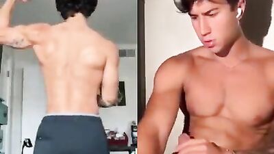 Muscle Stud Cums Again: Part II