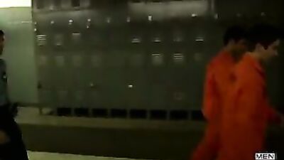 Gay Prison Bully Plows New Inmates Sweet Little Ass in Shower