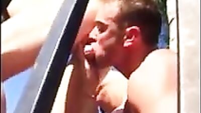 Living on the Rim: Action-Packed Bareback Handjob Oral Adventure