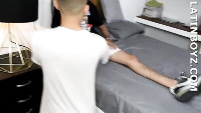 Gay Porn Couple: Hot Latino Oral Action Bareback Sex 1637