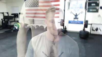 Cock Whacker Army Dude: Hot Boner Gay Porn Video!