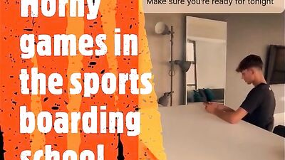 Young Studs in Heated Sports Boarding School Games! - Horny Blond Twink Muscle Boys Nude Fetish