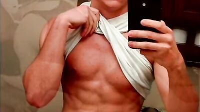 Cute Wrestler Jerks Off: The Ultimate Straight Boys Web-Cam Experience!