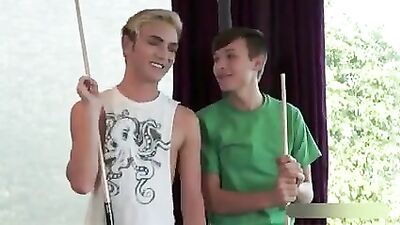 Hot twinks in action: bareback handjobs and oral delight!