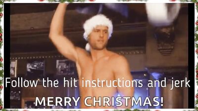 Xmas Time Fun: Muscle Boys Cum Shots Frat Guys Handjob Poppers Training Only!