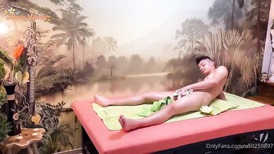 Thai Fusion Massage: Two Huge Cocks Collide!