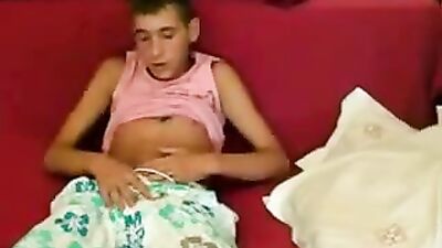 Cute Twink Cum Explosion - POLK Sexy Action Cum Shots Solo!