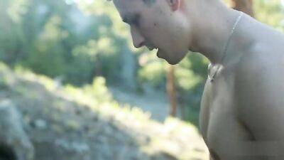 Outdoor Bareback Exposure - Joeys Woodland Fuckfest!