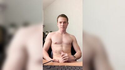 Young Studs Cum on Cam - College Frat Boys Spill Seed