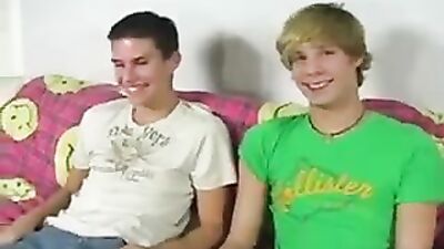 Young Blonde Twinks Dark-Haired Oral Sex Adventure Gay Porn Video
