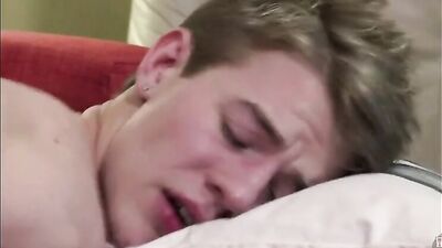 Young Blond Twinks Bareback Gangbang - Cum in Mouth Facials!