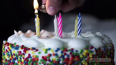 Bareback Birthday Party: Cum in Every Hole!