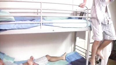 Bareback Action Handjob Oral Fuck - Double Team!