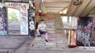 Outdoor Fury - Hard Public Bareback Oral Action!