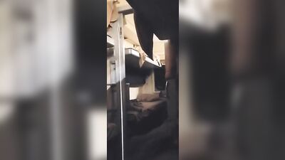 Public Train Jerk Off Caught Upheaval
