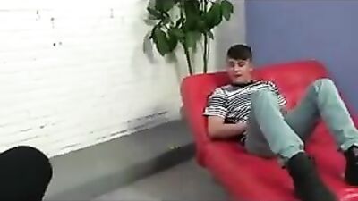 Andys Black Stretched Cum Shots Interracial Oral!