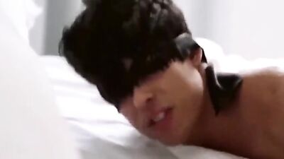 Bareback Bondage Fun with Twinks and Vibrator Cum Shots!