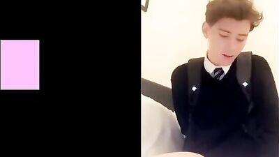 Double Cum Twink with Huge Dildo - Ellijah Cute Big Cock Twink JMNB